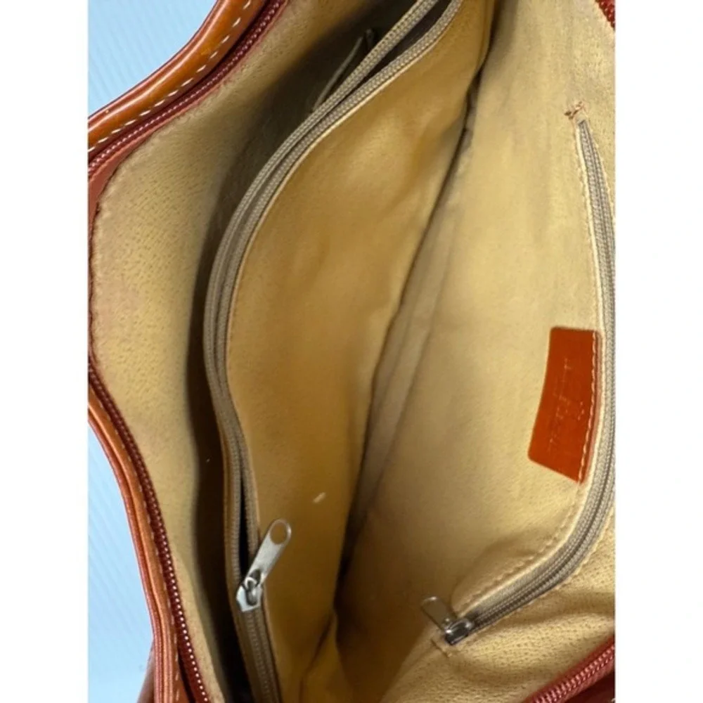 Micro Firenze‎ Leather Hobo Bag Designer Ring Accent Shoulder Bag